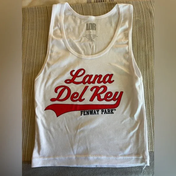 Lana Del Rey Tops Lana Del Rey Fenway Park Tank Extremely